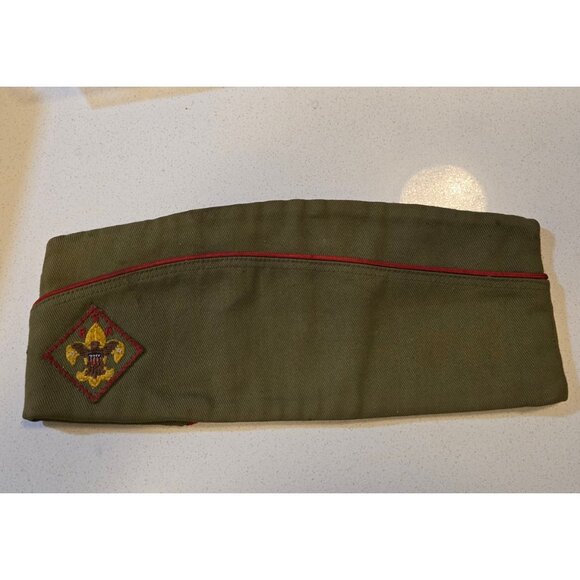 Vintage 1940s–50s Boy Scouts of America Cub Scout Cap & Silva System Compass BSA - Picture 6 of 8